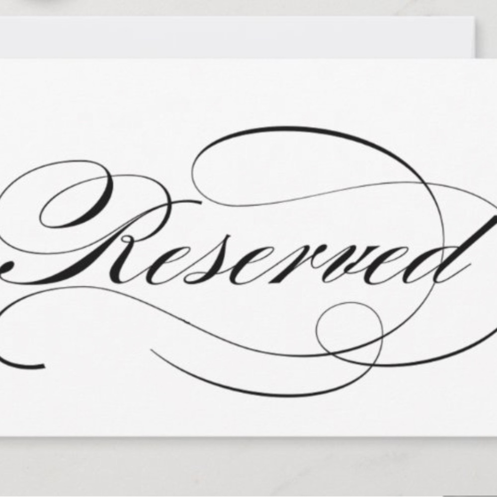 Reserved for J